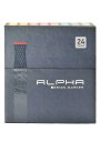 marcadores-alpha-design-set-24-colores